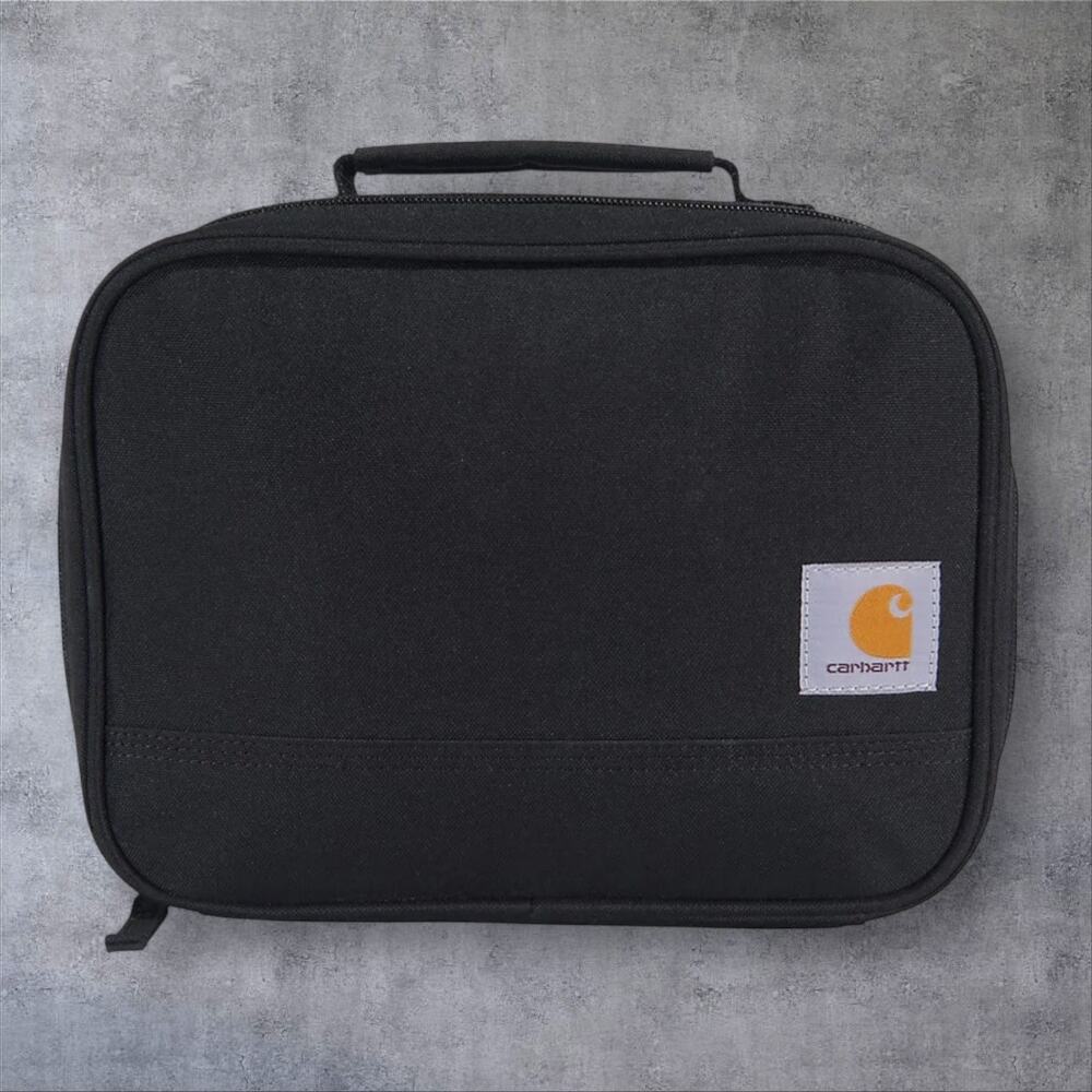 Carhartt Insulated 4 Can Lunch Cooler Box Black